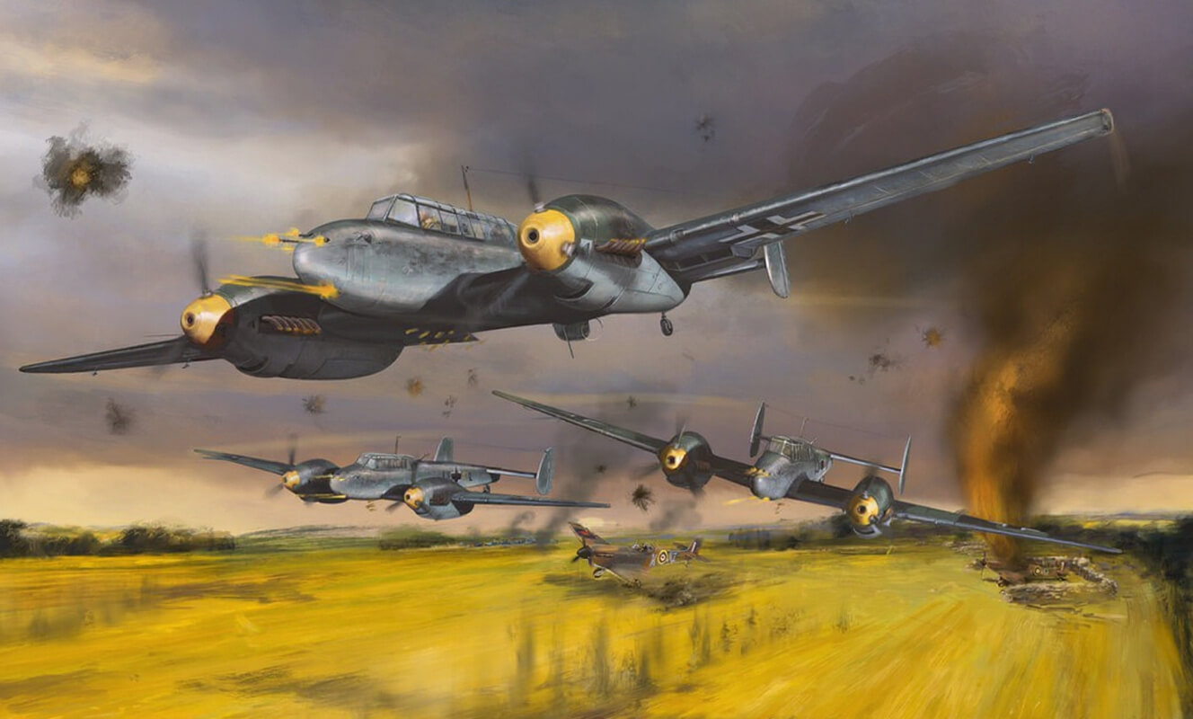 Messerschmitt Bf 110 – Germany’s Twin-Engine Heavy Fighter of WWII